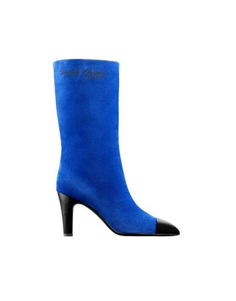 chanel blu scarpe donna|Chanel stivali usati.